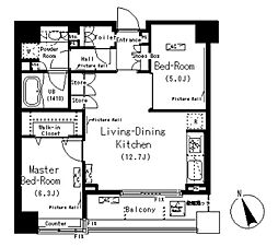 パークキューブ代々木富ヶ谷 404