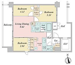 ＬｉｖｅＣａｓａ西台 1001