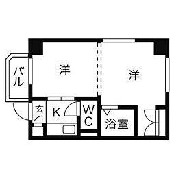 第三貞和ビル(ダイサンテイワビル) 8C