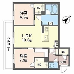 シャーメゾンビバーチェ東岸和田 203