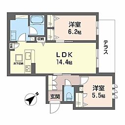 シャーメゾンビバーチェ東岸和田 105