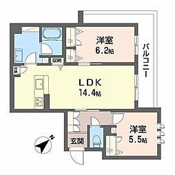 シャーメゾンビバーチェ東岸和田 205