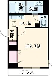 シャーメゾン京都朱雀 105