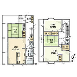 南埼玉郡宮代町百間6丁目の一戸建て