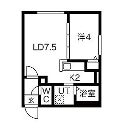 ラフィーネ平岸3条 305