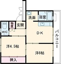 ビレッジハウス滝野1号棟 104