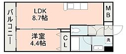 ハイリッヒ新屋敷 308