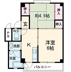 ビレッジハウス国分1号棟 408
