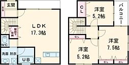 SHIROSAKI(シャッター付無料駐車場2台) A
