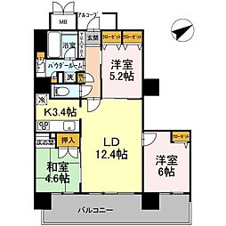 Ｄ’グラフォート サウスマークタワー　1006号室 1006