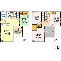 郡山市方八町2丁目の一戸建て