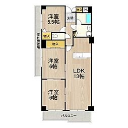 フェルザ南茨木(旧:ラルジュ・リュミエール) 201