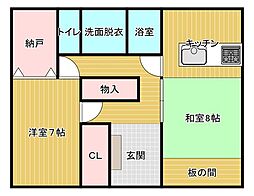 祖母井南　貸家　平屋Ｙ 1