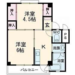 ビレッジハウス国分1号棟 105