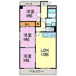 半田第3ロイヤルマンション 806