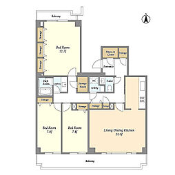 コンフォリア竹ノ塚イースト 1102