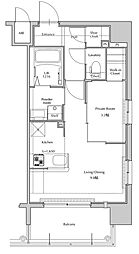 ネストピア博多Side　Terrace 601