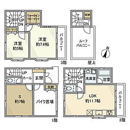 千駄木戸建 --