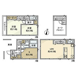 東池袋戸建 --