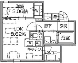 ラクラス南福岡South 201