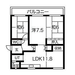 パビリオン平和A棟 402