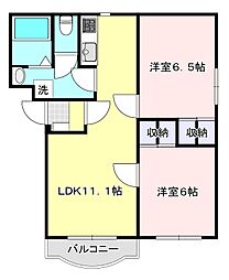 ピュアライフ新白河II棟 102