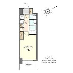 S-RESIDENCE堺浜寺axial 207