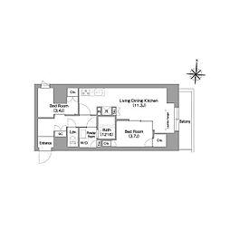 コンフォリア・リヴ南品川 0604