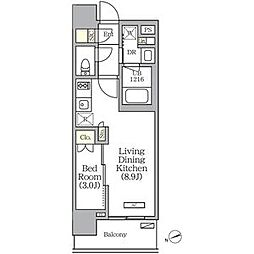 グランエール西日暮里 802