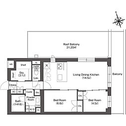 ルーウェ東大泉 415