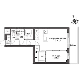 ルーウェ東大泉 414