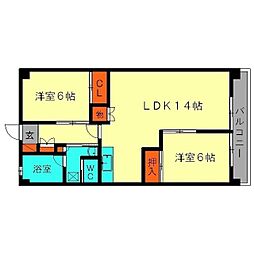 大西ハイツ春日原 205