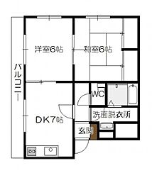 ヴィラ楽々園 301