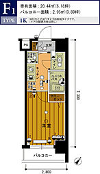 スカイコート池袋第7 408