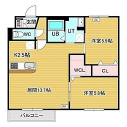 リーガル白石南郷通 502