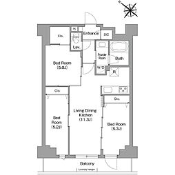 コンフォリア・リヴ豊洲キャナル 0105