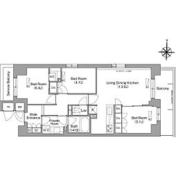 コンフォリア・リヴ八坂富士見 401