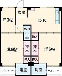 ビレッジハウス野村2号棟 105