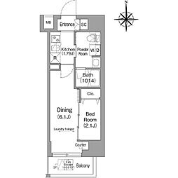コンフォリア・リヴ下落合 1004