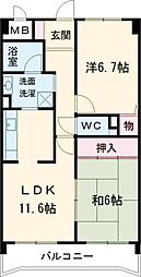 インペリアルコート星田 202