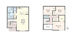 蒲郡市清田町　戸建て賃貸 D