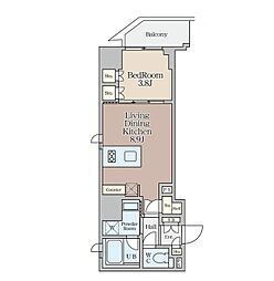 クレストコート堂島 901