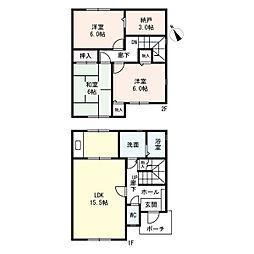 タウンハウス中辻 3B