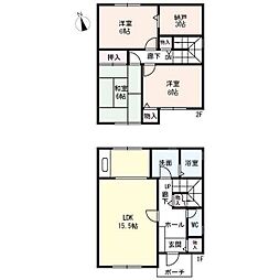 タウンハウス中辻 2B