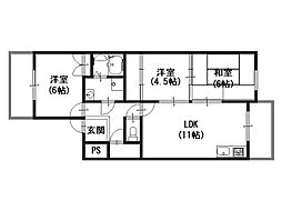 スクエアメゾン並河B B206