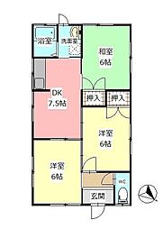 松永貸家（古城） A