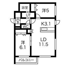 ラピス山の手 204