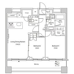 ザ・パークハビオ目黒プレイス 804