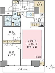 Ｂｒｉｌｌｉａ　ｉｓｔ　東雲キャナルコート 307