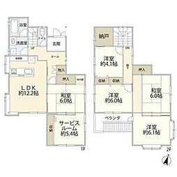 所沢市大字下安松の一戸建て
